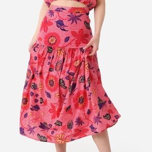 RHODE KENT SKIRT ROUGE AKIKO SZ 2